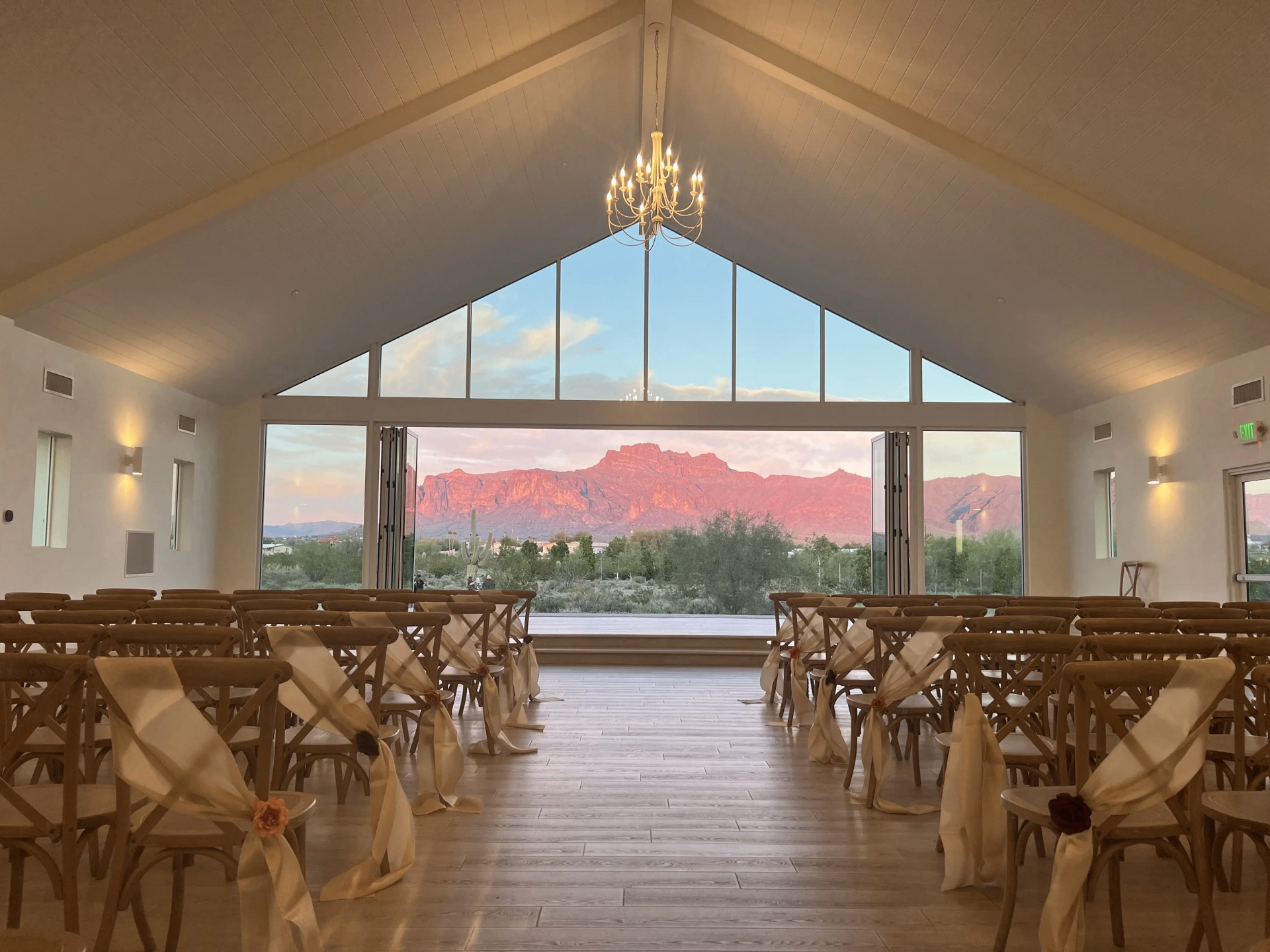 Desert View Weddings ceremony arch